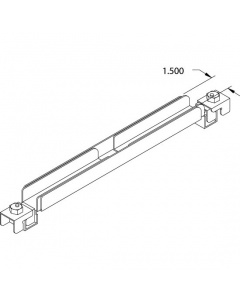 Adjustable Backstop Bar, Stencil Shelf