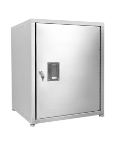 Stainless Steel Heavy Duty Door Cabinet, 27" H x 22" W x 21" D