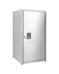 Stainless Steel Heavy Duty Door Cabinet, 43" H x 22" W x 28" D