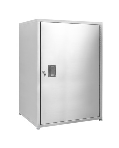 Stainless Steel Heavy Duty Door Cabinet, 43" H x 30" W x 28" D