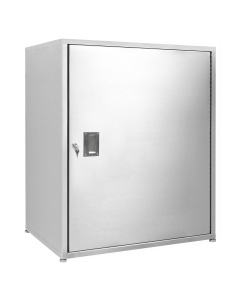 Stainless Steel Heavy Duty Door Cabinet, 43" H x 36" W x 28" D