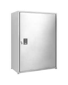 Stainless Steel Heavy Duty Door Cabinet, 49" H x 36" W x 21" D