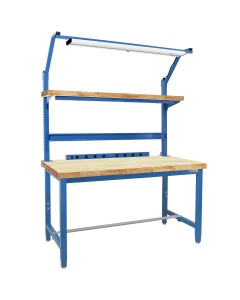 Kennedy Series Complete Workbench Set with Oiled Butcher Block 1-3/4" Top