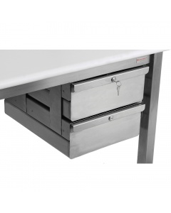 Stainless Steel Drawers, 14.5 Wide - Heavy Duty