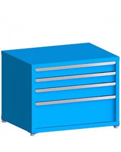 200# Capacity Drawer Cabinet, 4",4",5",10" drawers, 27" H x 36" W x 28" D