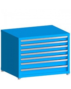 100# Capacity Drawer Cabinet, 3",3",3",3",3",4",4" drawers, 27" H x 36" W x 28" D