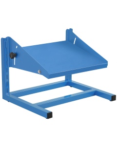 Painted Steel Stand Alone Adjustable Footrest with Angle Tilt