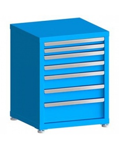 100# Capacity Drawer Cabinet, 2",2",3",3",4",4",6" drawers, 28" H x 22" W x 21" D