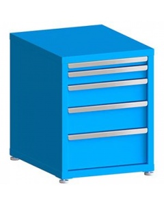 100# Capacity Drawer Cabinet,  2",3",5",6",8" drawers, 28" H x 22" W x 28" D