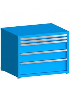 100# Capacity Drawer Cabinet, 2",2",6",6",8" drawers, 28" H x 36" W x 21" D
