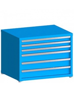 100# Capacity Drawer Cabinet, 3",3",3",5",5",5" drawers, 28" H x 36" W x 21" D