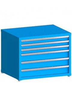 100# Capacity Drawer Cabinet, 3",3",3",5",5",5" drawers, 28" H x 36" W x 28" D