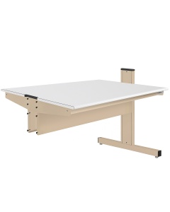 Grant Series Double Sided Add-on Bench with LisStat™ ESD Static Control Laminate Top, 36" D x 72" L x 36" H