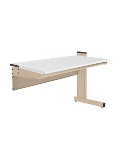 Grant Series Single Sided Add-on Bench with LisStat™ ESD Static Control Laminate Top, 24" D x 48" L x 32" H