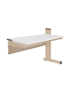 Grant Series Single Sided Add-on Bench with Formica™ Laminate Top, 24" D x 48" L x 36" H