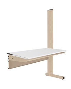 Grant Series Single Sided Add-on Bench with Formica™ Laminate Top, 24" D x 48" L x 72" H