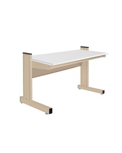 Grant Series Single Sided Starter Bench with LisStat™ ESD Static Control Laminate Top, 24" D x 72" L x 32" H