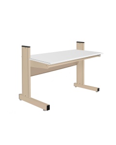 Grant Series Single Sided Starter Bench with LisStat™ ESD Static Control Laminate Top, 30" D x 72" L x 36" H