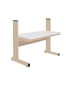 Grant Series Single Sided Starter Bench with Formica™ Laminate Top, 30" D x 48" L x 46" H