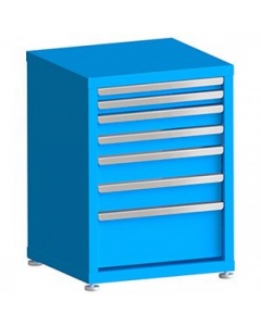 100# Capacity Drawer Cabinet, 2",2",3",3",4",4",8" drawers, 30" H x 22" W x 21" D