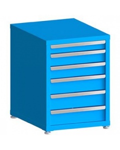 100# Capacity Drawer Cabinet, 3",4",4",5",5",5" drawers, 30" H x 22" W x 28" D