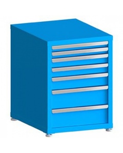 100# Capacity Drawer Cabinet, 2",2",3",3",4",6",6" drawers, 30" H x 22" W x 28" D