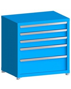 100# Capacity Drawer Cabinet, 4",4",4",6",8" drawers, 30" H x 30" W x 21" D