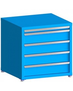 100# Capacity Drawer Cabinet, 2",6",6",6",6" drawers, 30" H x 30" W x 28" D