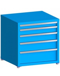 100# Capacity Drawer Cabinet, 3",4",5",6",8" drawers, 30" H x 30" W x 28" D