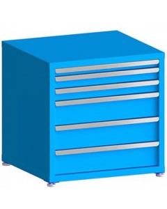  100# Capacity Drawer Cabinet, 2",3",3",6",6",6" drawers, 30" H x 30" W x 28" D