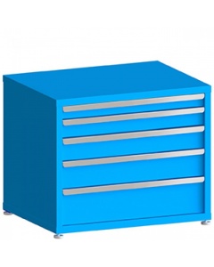 100# Capacity Drawer Cabinet, 3",4",5",6",8" drawers, 30" H x 36" W x 21" D