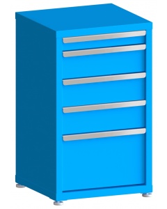200# Capacity Drawer Cabinet, 3",6",6",6",12" drawers, 37" H x 22" W x 21" D