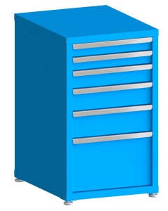 200# Capacity Drawer Cabinet, 3",3",4",5",6",12" drawers, 37" H x 22" W x 28" D