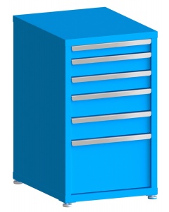 100# Capacity Drawer Cabinet, 3",4",4",5",5",12" drawers, 37" H x 22" W x 28" D