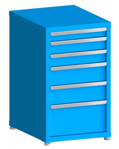 200# Capacity Drawer Cabinet, 3",4",4",6",6",10" drawers, 37" H x 22" W x 28" D