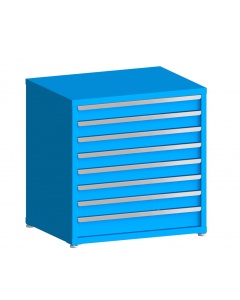 200# Capacity Drawer Cabinet, 4",4",4",4",4",4",4",5" drawers, 37" H x 36" W x 28" D