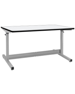Jefferson Series Workbench with Formica™ Laminate - T-Mold Bumper Edge