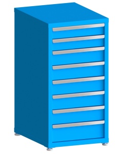 200# Capacity Drawer Cabinet, 4",4",5",5",5",5",5",6" drawers, 43" H x 22" W x 28" D