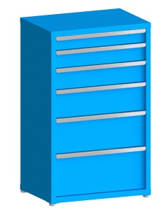 100# Capacity Drawer Cabinet, 4",5",6",8",10",12" drawers, 49" H x 30" W x 21" D