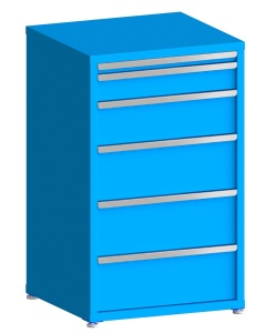 100# Capacity Drawer Cabinet, 2",5",8",10",10",10" drawers, 49" H x 30" W x 28" D