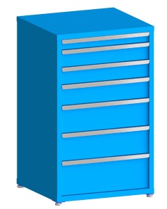 100# Capacity Drawer Cabinet, 3",5",5",6",8",8",10" drawers, 49" H x 30" W x 28" D