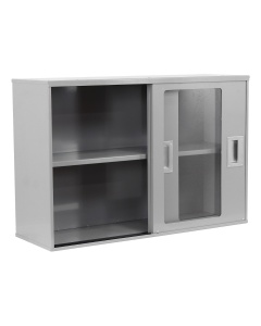 Wall Mount Cabinets with Acrylic Sliding Doors