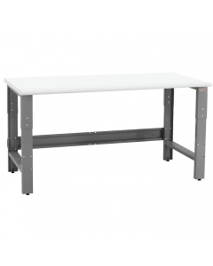 Roosevelt Series Workbench with Cleanroom Laminate Top - Round Front Edge