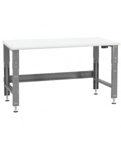 Roosevelt Series Workbench - Electric Hydraulic 12” Height Adjustment. LisStat™ Static Control Laminate