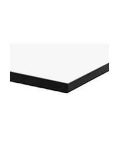 Cabinet Tops, Square Edges - Chemical Resistant Phenolic Resin 3/4" - White. 