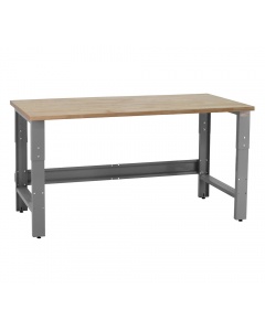  Roosevelt Series Workbench with 1 3/4" Thick Top Solid Maple Oiled Butcher Block 30" D x 48" L