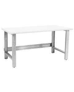 Roosevelt Series Workbench Stainless Steel Frame with Cleanroom LisStat™ ESD Top Laminate and Bottom Laminate