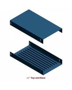 Stencil Frame Shelf 22"