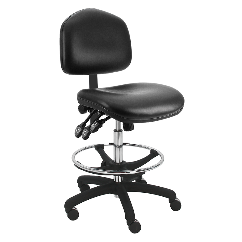 Shop Cushioned Industrial Office Chairs for Cleanrooms at BenchDepot.com